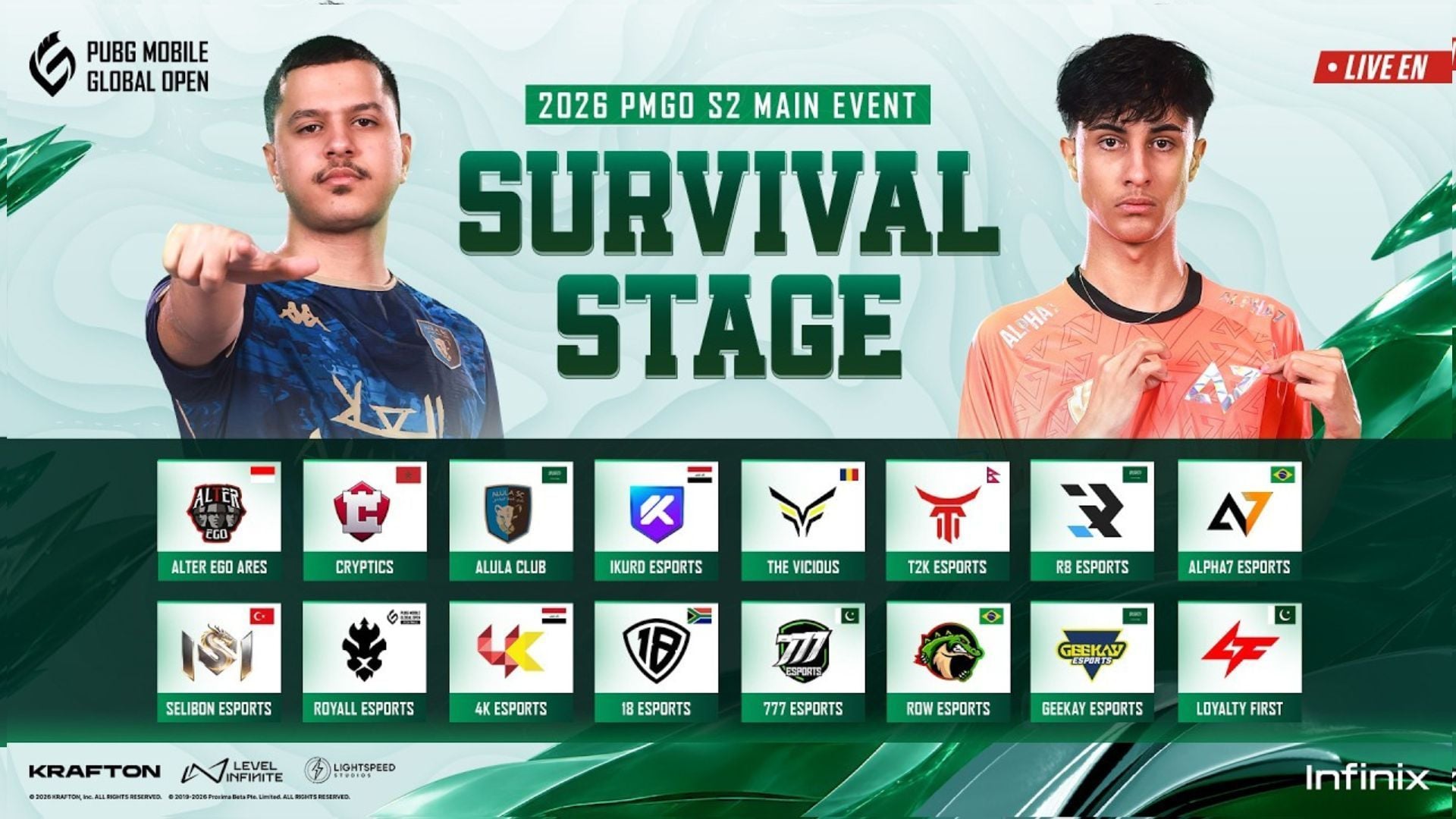 PUBG Mobile PMGO 2026 S2 Survival Stage: Full Schedule [Confirmed]