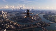 Lucia performing skydiving (Image via Rockstar Games)