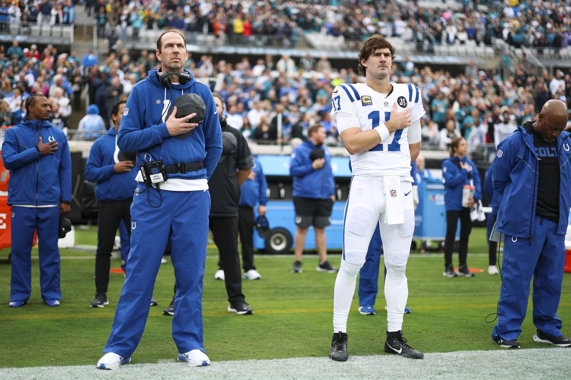 “Carlie Irsay-Gordon should fire him IMMEDIATELY”: NFL fans rip Shane Steichen over “signing own death warrant” with latest Daniel Jones remark