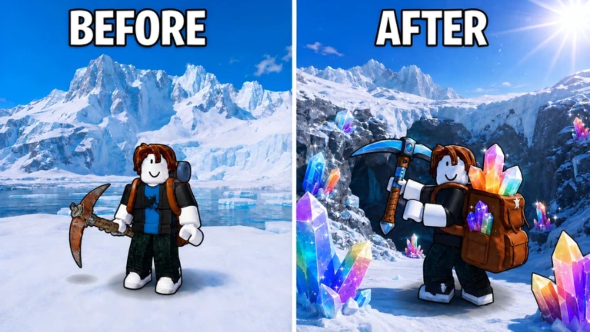 All Pickaxes in Mine Antarctica