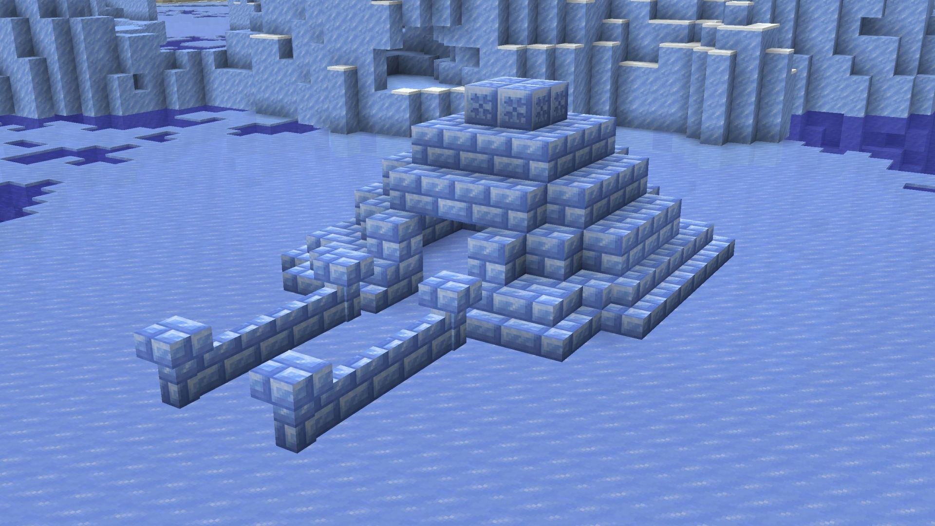 Minecraft Packed Ice Bricks guide: Recipe, variants, and more