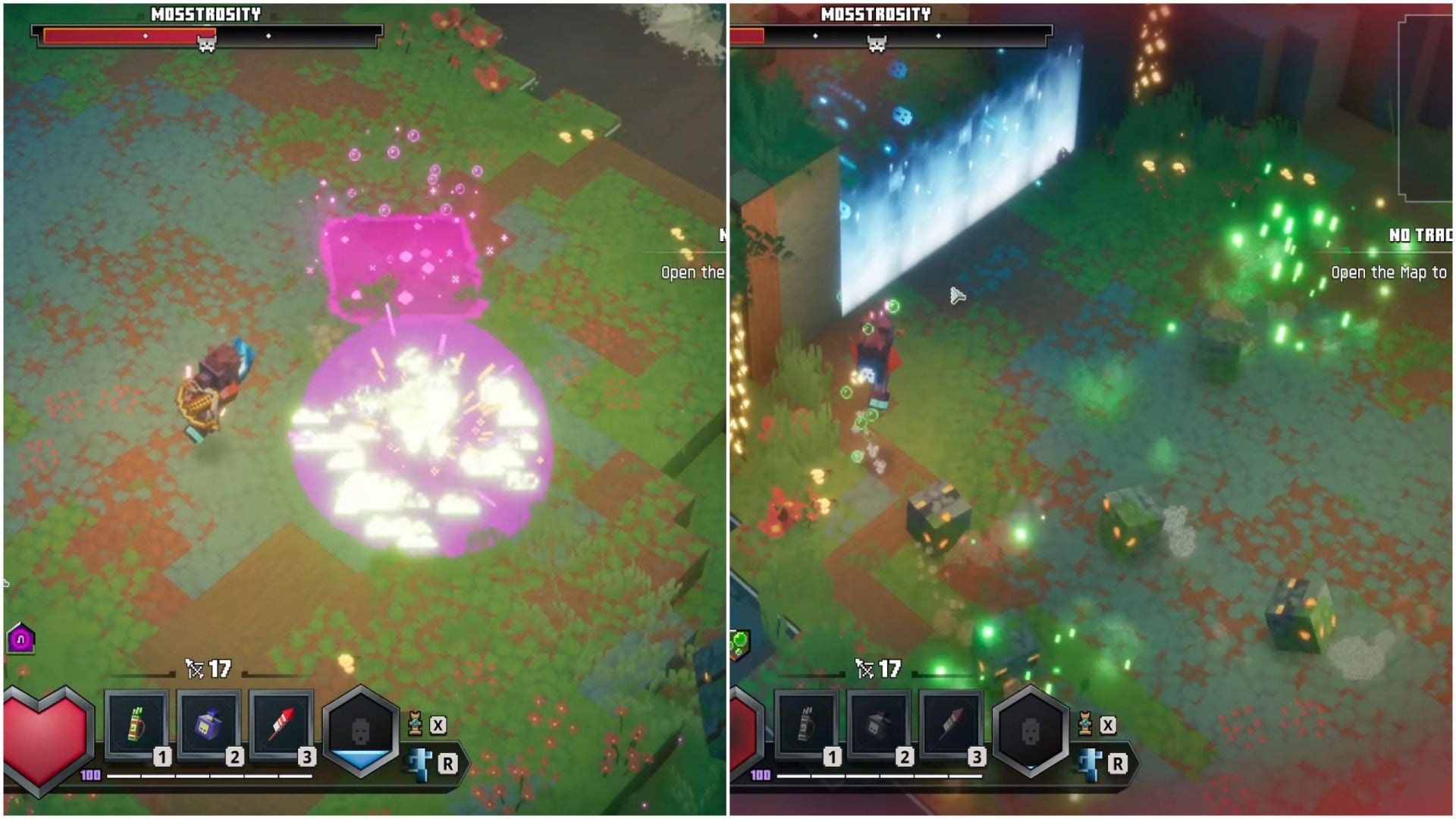 The secret boss has loads of strong attacks (Image via Mojang Studios || YouTube/@silentwisperer)