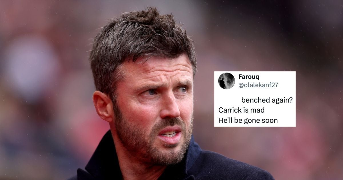 "You haven’t learnt", "Get him out of this club" - Manchester United fans want Michael Carrick sacked for starting XI decision vs Leeds United