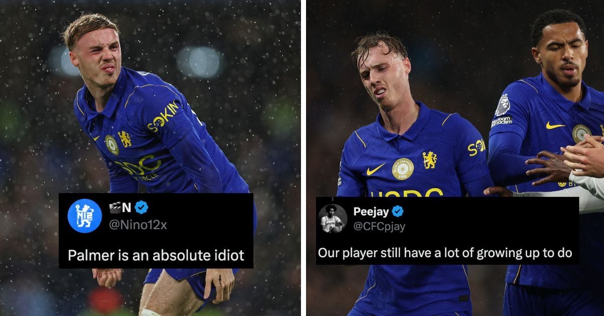 "Absolute idiot", "Lot of growing up to do" - Chelsea fans make feelings clear about Cole Palmer red card in 2-0 loss to Spurs