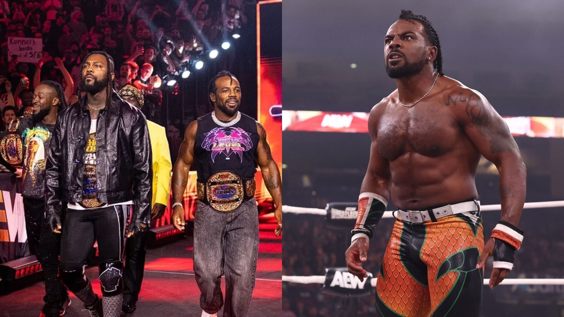 Austin Creed breaks silence after The New Level and Swerve Strickland lose the AEW Trios Title at WrestleDream 2026