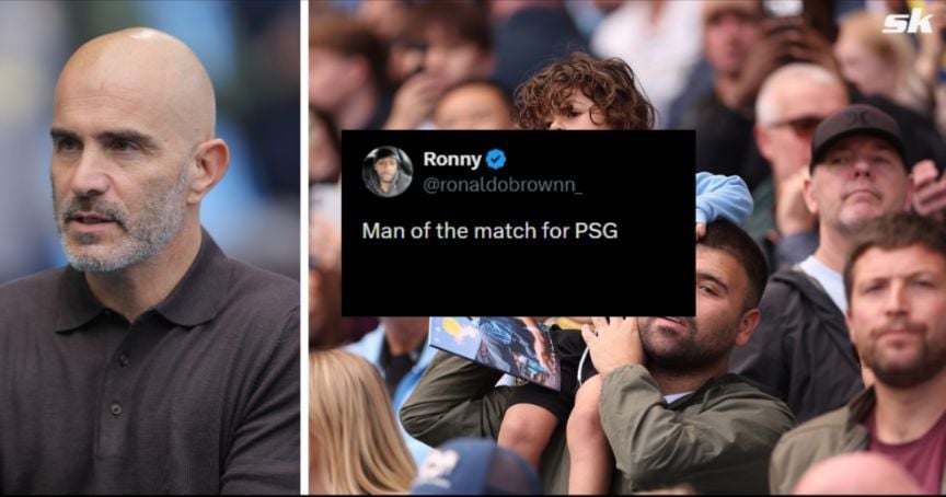 "You are not a footballer", "Man of the match for PSG" - Fans call out Manchester City star as they lose to Parisian club in UCL