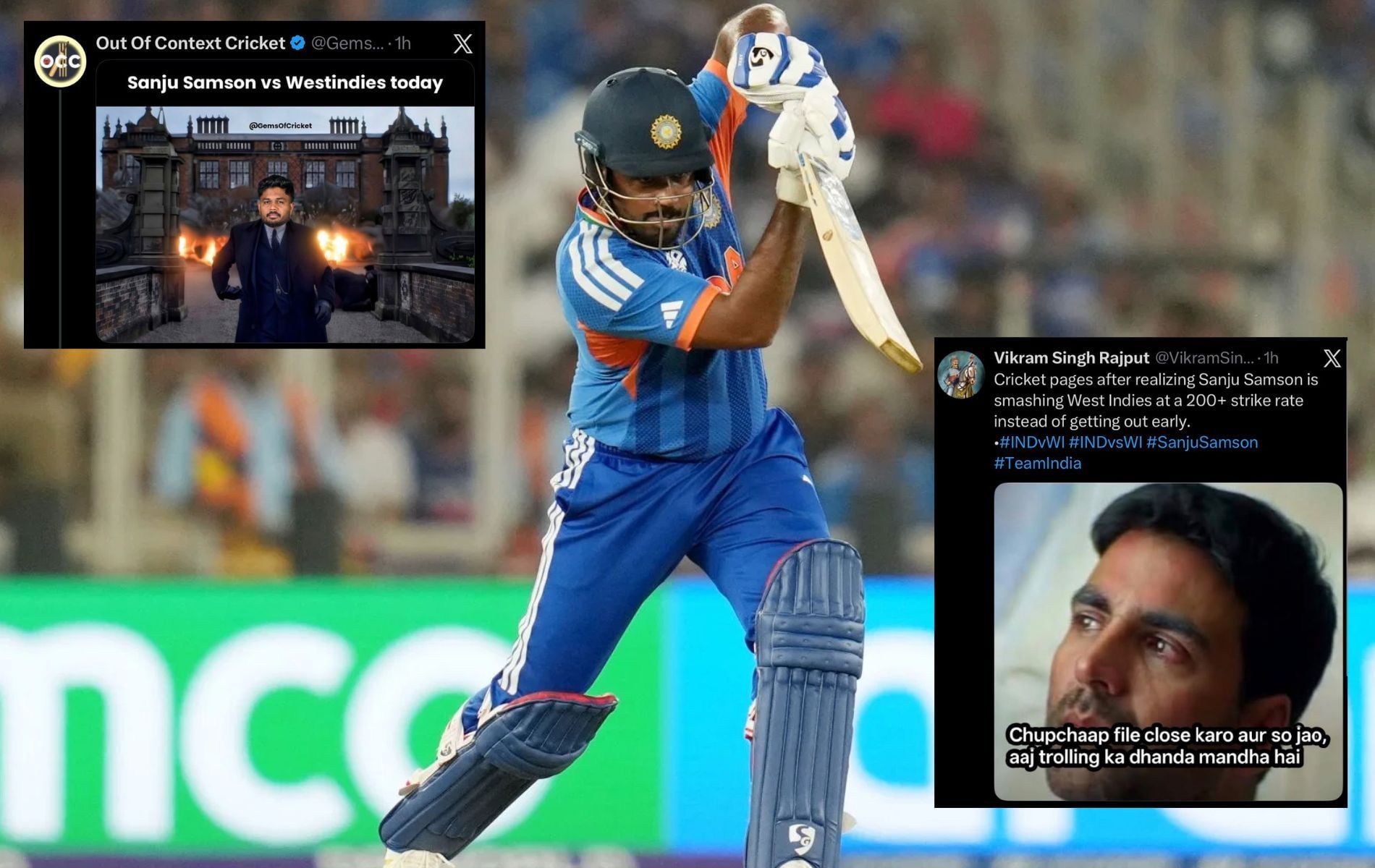 "He never plays selfish cricket" - Social media hails Sanju Samson's fiery 82 off 41 balls in IND vs WI 2026 2nd T20I