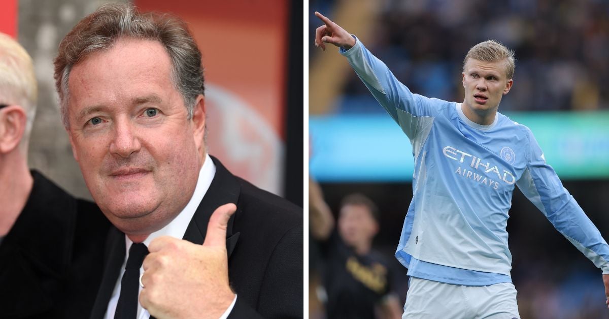 Arsenal fan Piers Morgan sends hilarious message to Manchester City about Erling Haaland transfer after ‘cheating’ Premier League