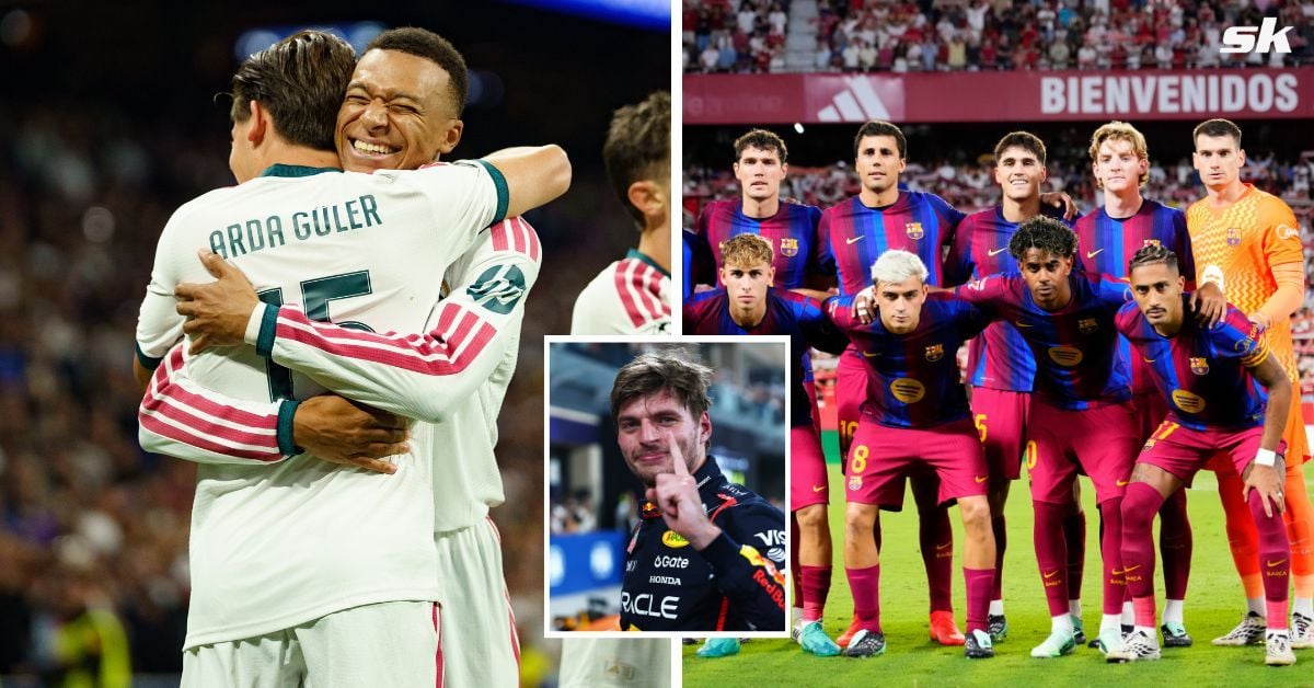 F1 superstar Max Verstappen picks his winner for El Clasico between Barcelona and Real Madrid