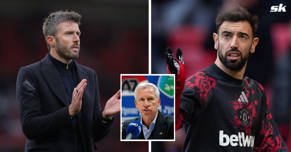 "Even more of an issue" - Alan Pardew makes feelings clear about Manchester United boss Carrick leaving Bruno Fernandes on the bench
