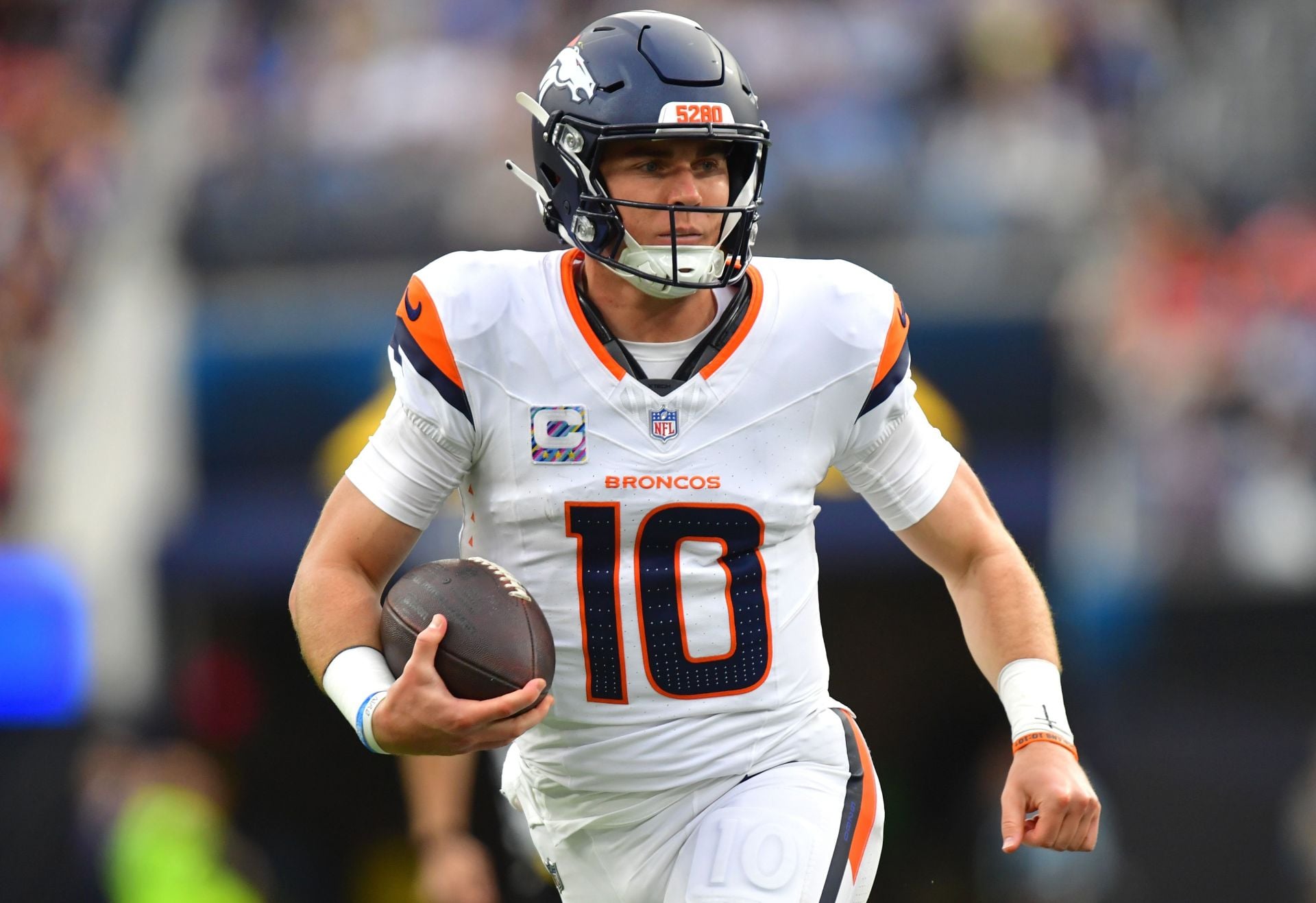 "That’s also Josh Allen’s mindset" "Sounded like a delusional person": NFL fans react to Bo Nix's comment on balancing taking risks and throwing INTs