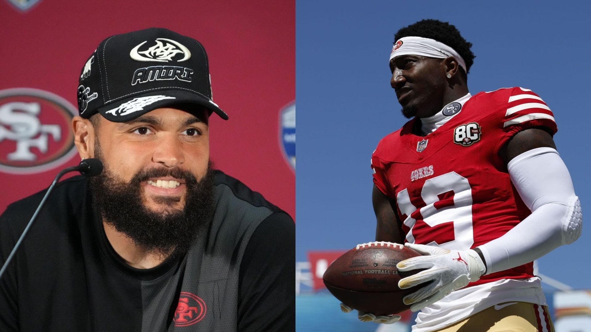 “Literally no one left to throw the ball to”: NFL fans react to Mike Evans and Deebo Samuel being ruled out for 49ers vs. Falcons