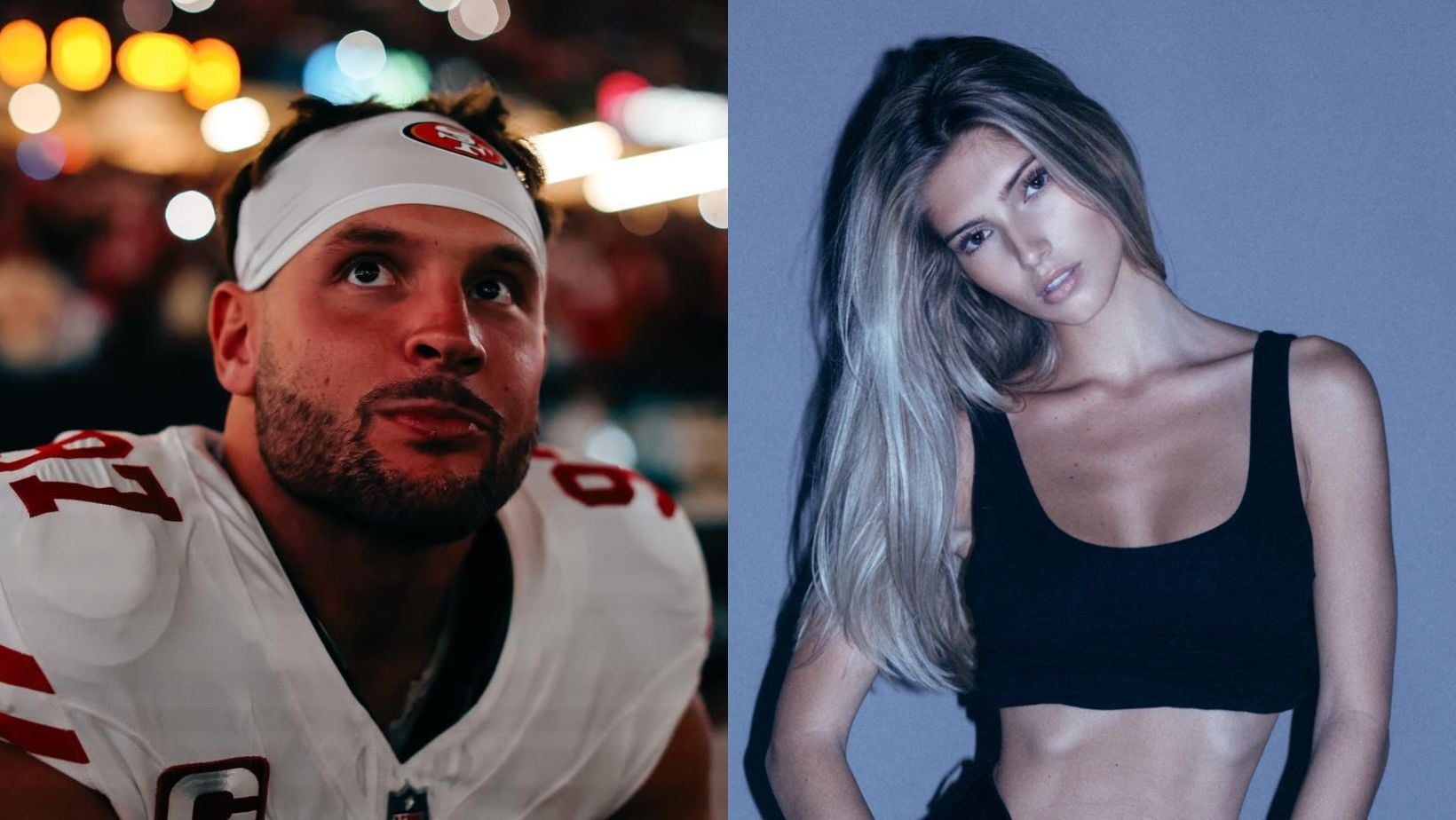 Nick Bosa's GF Ella Ailiff gets intimate with her "love" on his special day as 49ers DE remains sidelined with calf injury