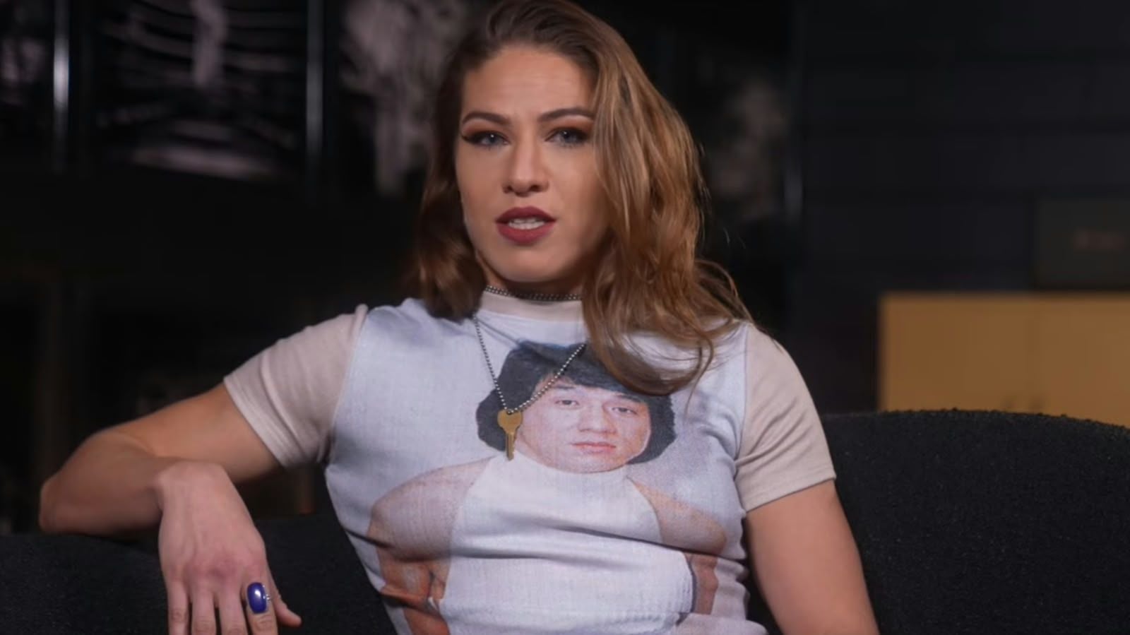 Female star saves former WWE champion from his wife Marina Shafir during AEW Collision