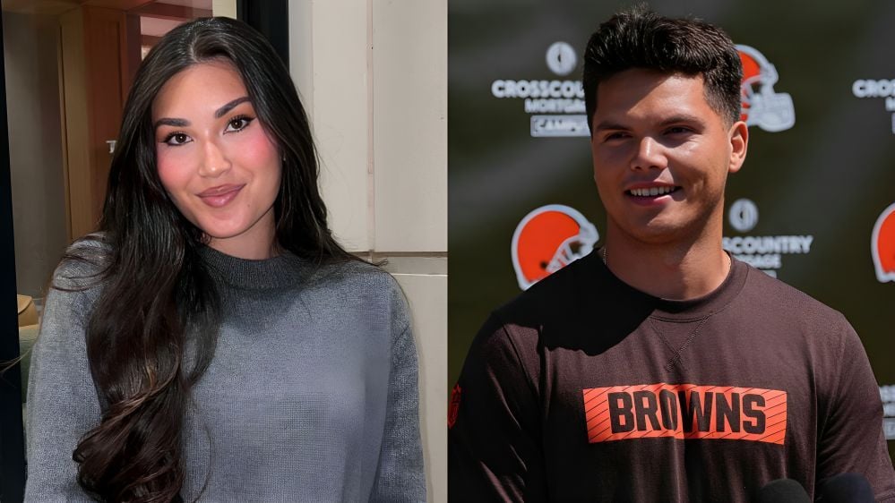 PIC: Dillon Gabriel's wife Zo poses for "nighttime yoga" mirror selfie in all-black figure-hugging outfit