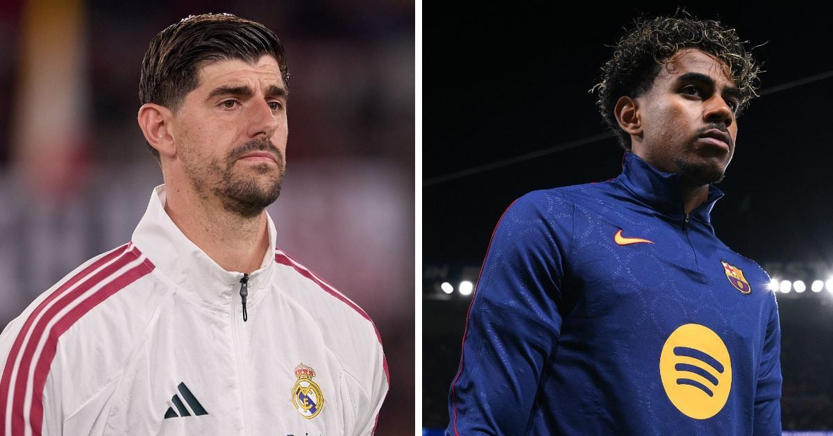 Thibaut Courtois backs Real Madrid mate to win 2026 Ballon d'Or ahead of Barcelona star Lamine Yamal who had 'slightly worse' World Cup
