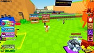 How to redeem codes in +1 Pickaxe Swing for Eggs (Image via Roblox || Sportskeeda)