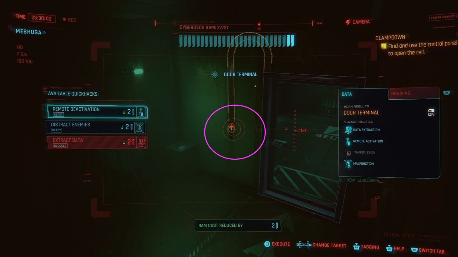 Cortex Panels Cyberpunk 2077: Clampdown walkthrough
