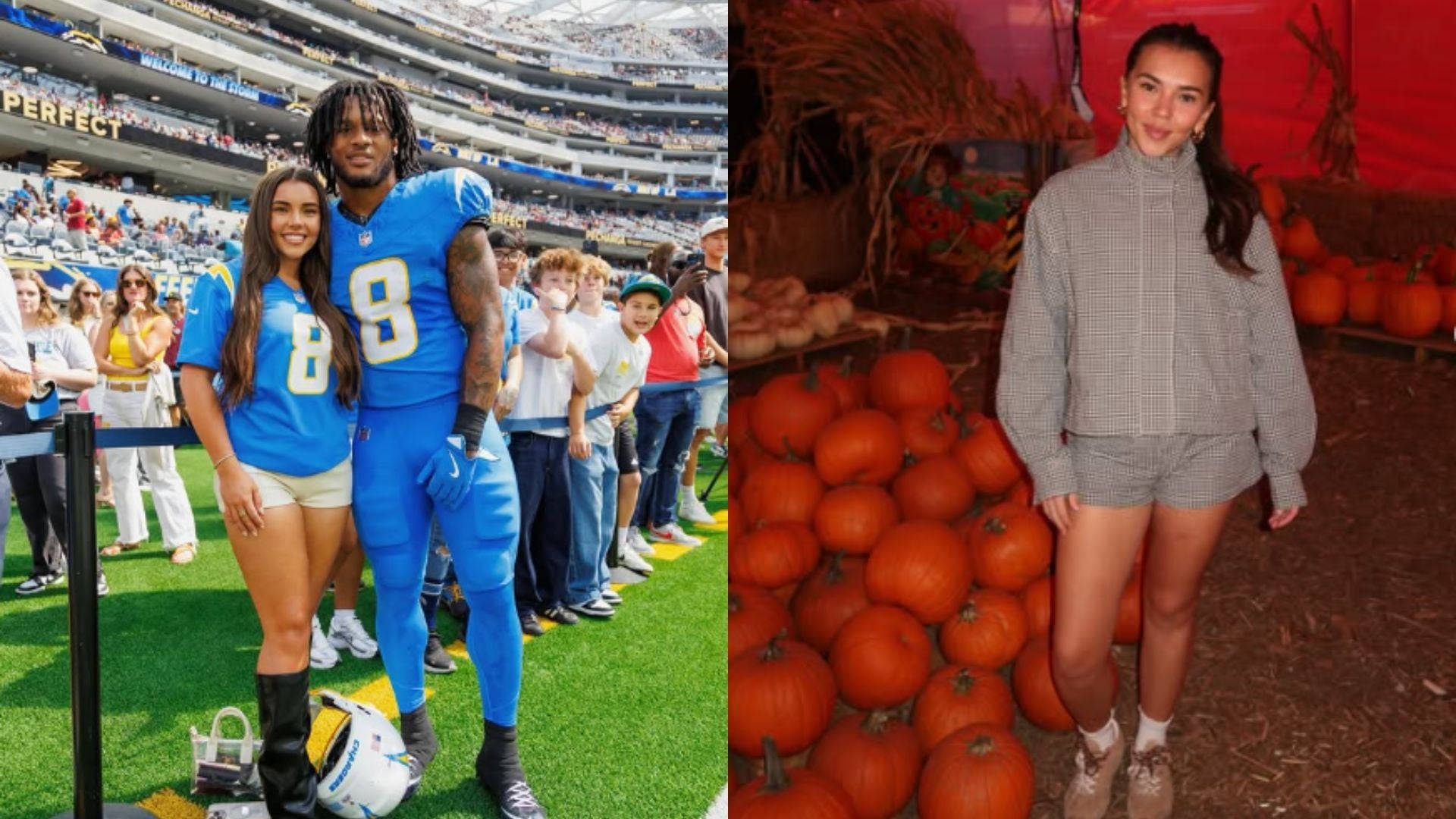 Omarion Hampton's gf Lilly Heder drops seaside picture in bikini from Mexico getaway during Chargers' bye