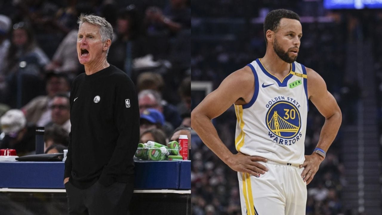 "No excuses Curry", "Draymond should be coming off the bench" - Warriors Fans Push Back On Steve Kerr’s Starting 5 Amid Kristaps Porzingis’ Absence