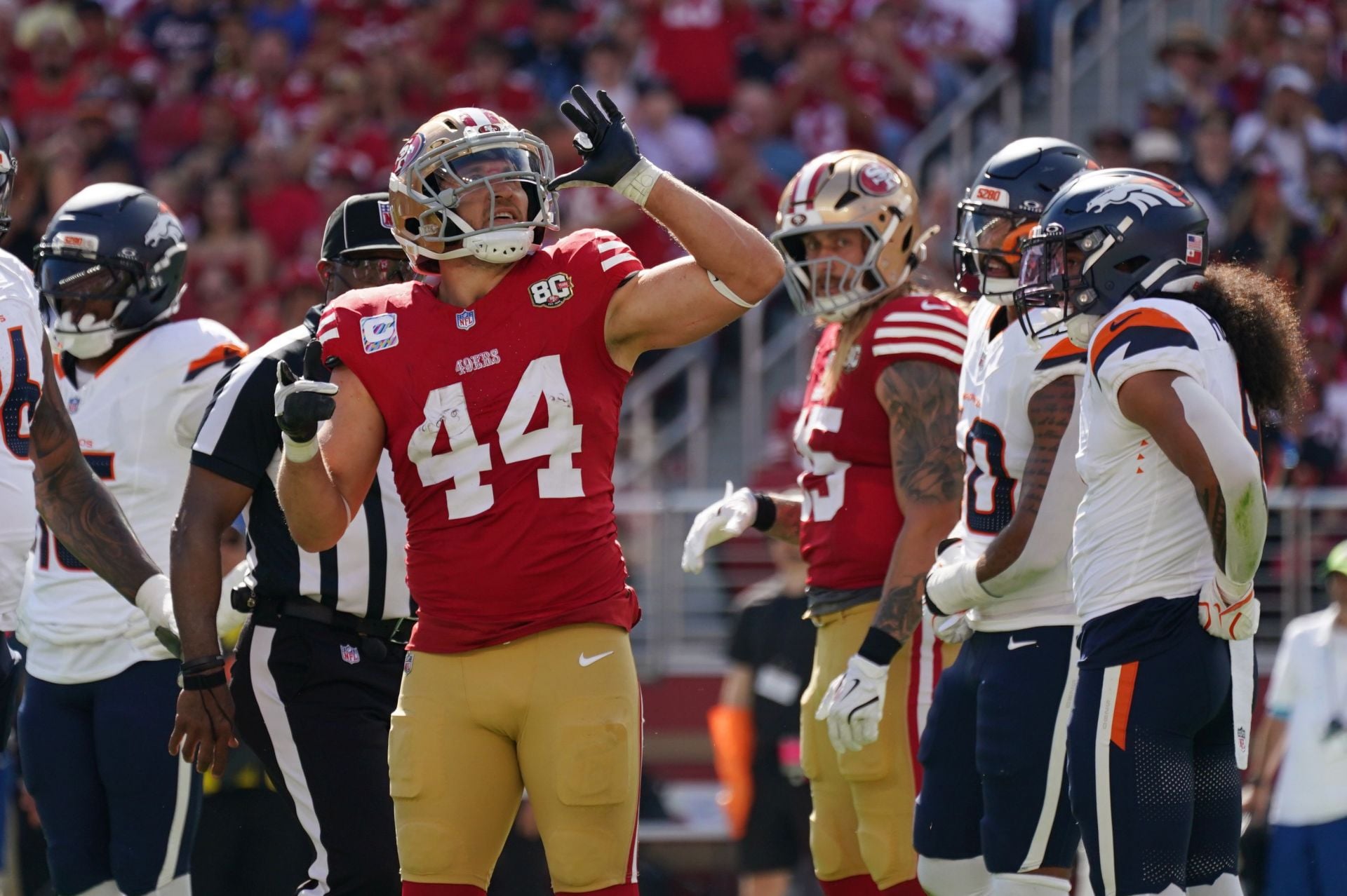 “NFL is on a roll of embarrassing itself”: Fans mock Roger Goodell-led league after Kyle Juszczyk’s $14,926 fine over ‘beer chug’ gets overturned