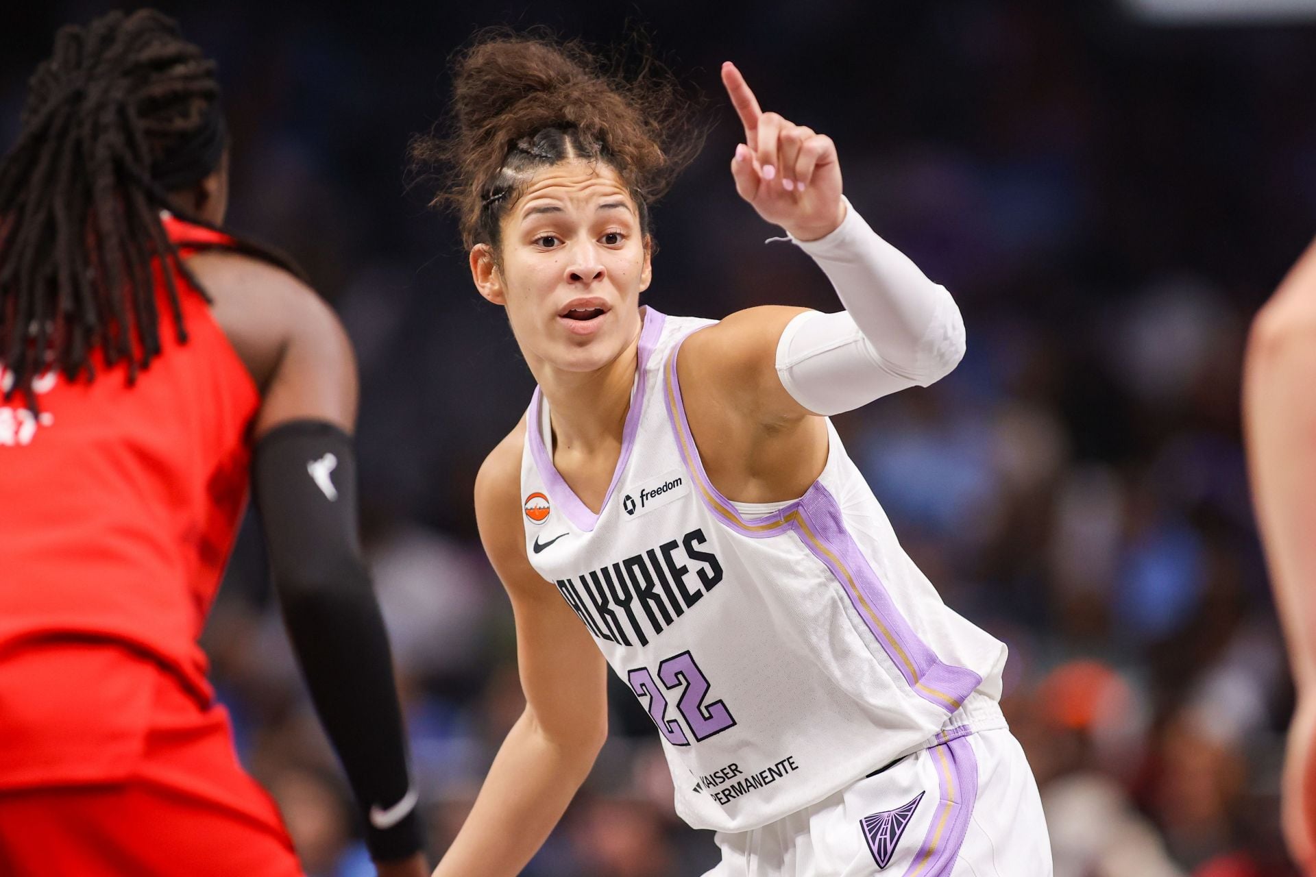 "Clearly not aimed at the face", "Should have been Flagrant 2" - WNBA Fans Clash Over Veronica Burton's Controversial Flagrant 1 On Rhyne Howard