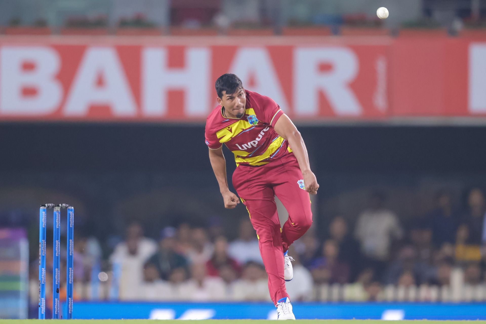 Gudakesh Motie dismisses Abhishek Sharma and Naman Dhir off successive balls to leave India reeling in IND vs WI 2026 4th T20I