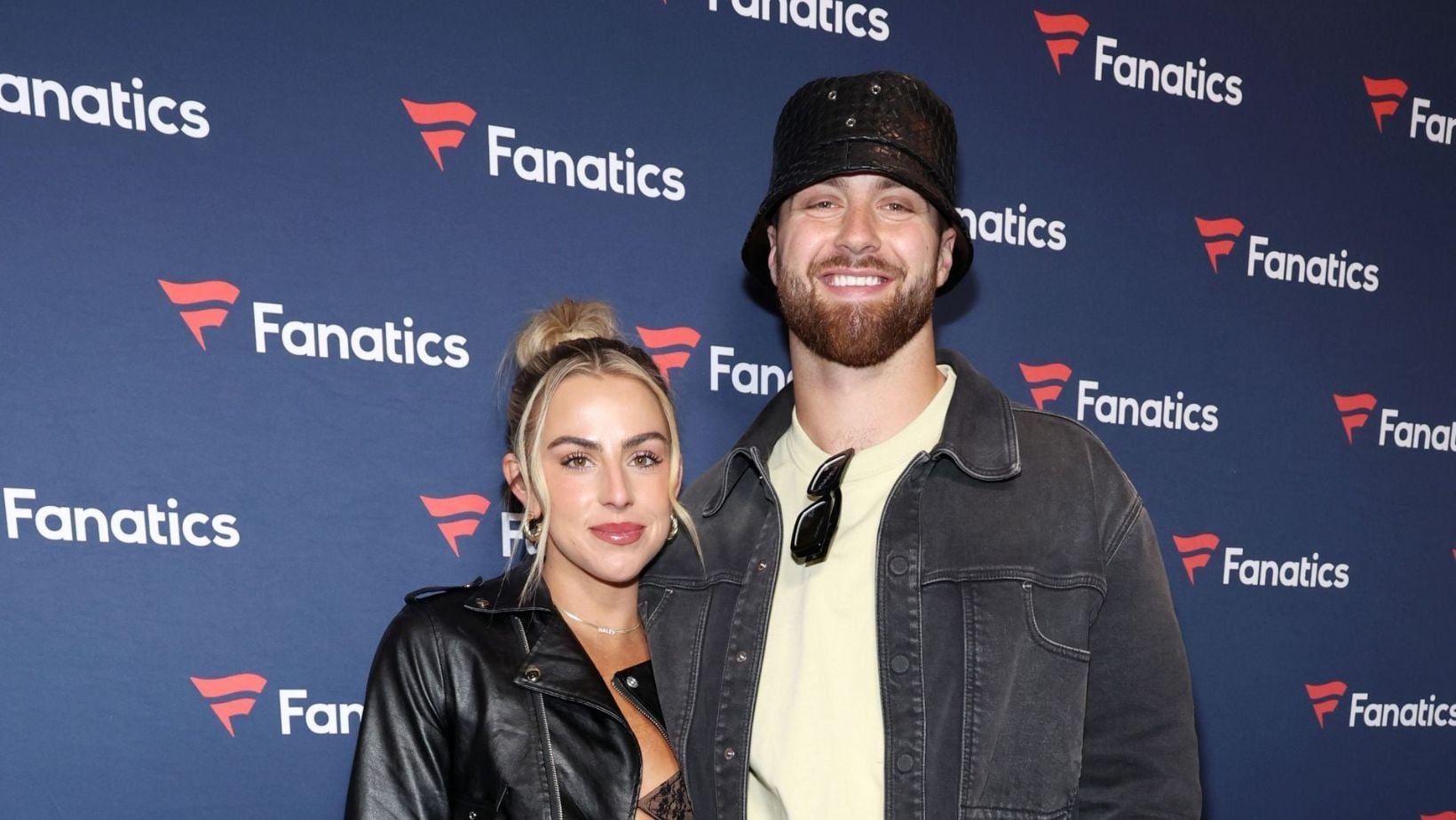 PICS: Jake Ferguson's wife Haley Cavinder shows off glute gains in white crop top and fuchsia pink pants