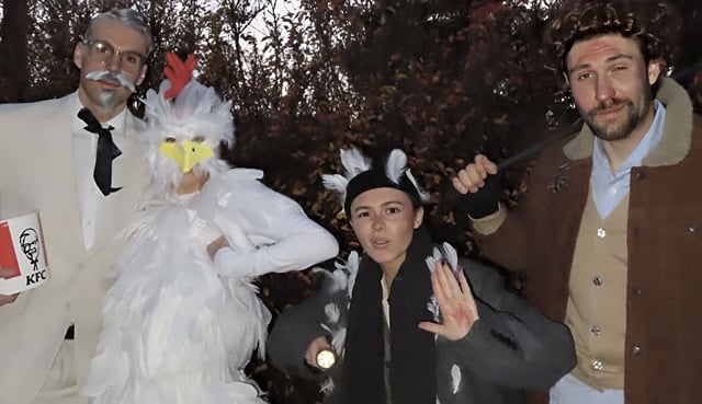 [PICTURES] Connor McDavid dons Colonel Sanders getup alongside Leon ...