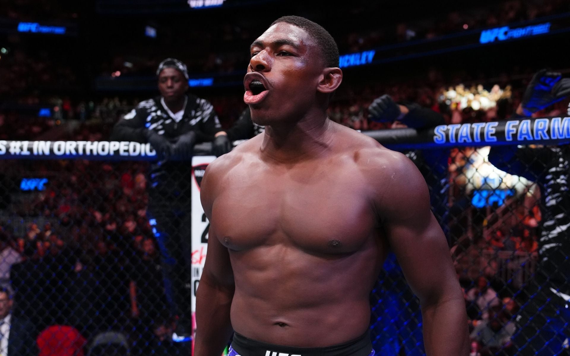 "Time to learn PFL buddy" - Fans react as Joaquin Buckley refuses to shake Dana White's hand