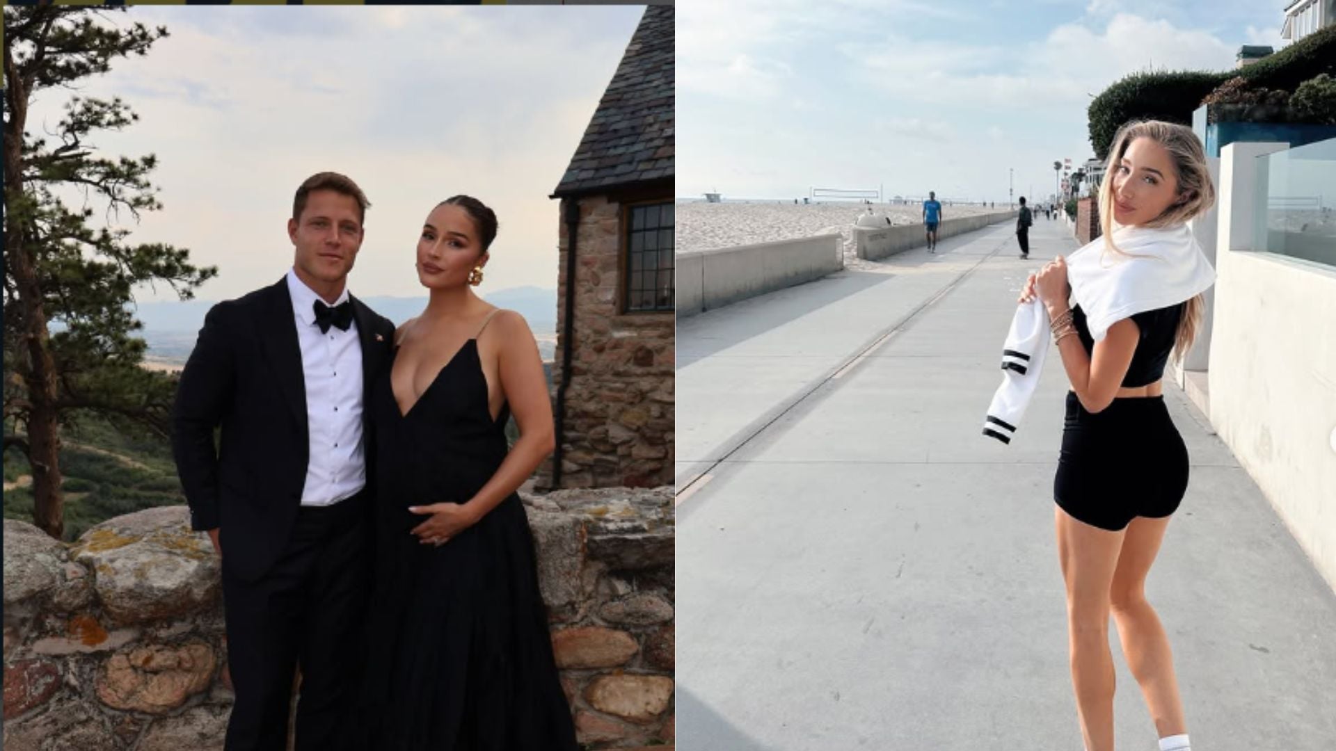 “Dragging half Seahawks across field”: Olivia Culpo’s sister Aurora hilariously trolls Sam Darnold's team as Christian McCaffrey celebrates 49ers’ win