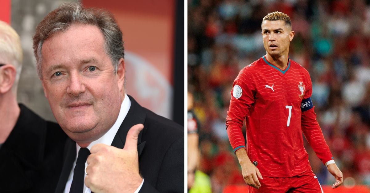 Piers Morgan proposes 6-word idea to Cristiano Ronaldo after Portugal decide to suspend and fine him for walking out