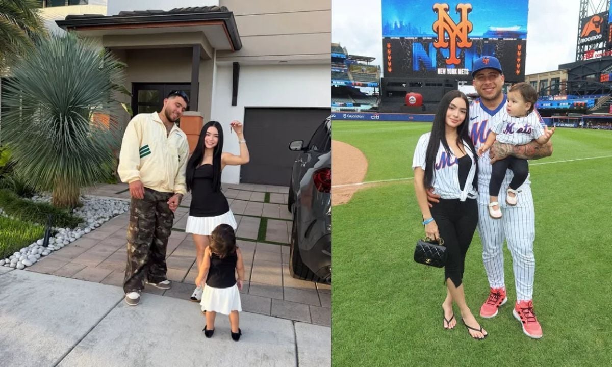 PICTURES: Francisco Alvarez's wife Nahomi rocks sleeveless mini dress with pleated hem, provides major life update