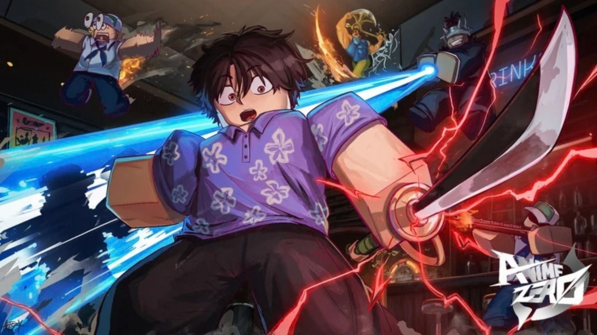 All Heroes in Anime Zero