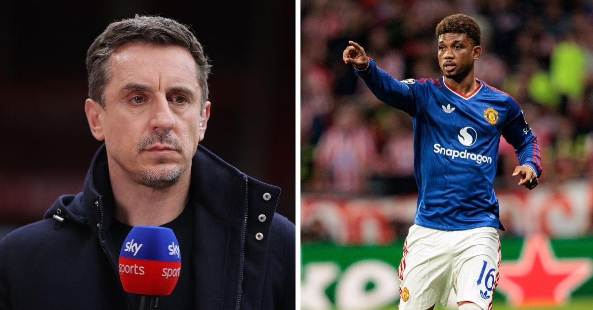 "That's the dynamic" - Gary Neville claims Amad Diallo aimed 'f**king disgrace' comment at Manchester United teammate 