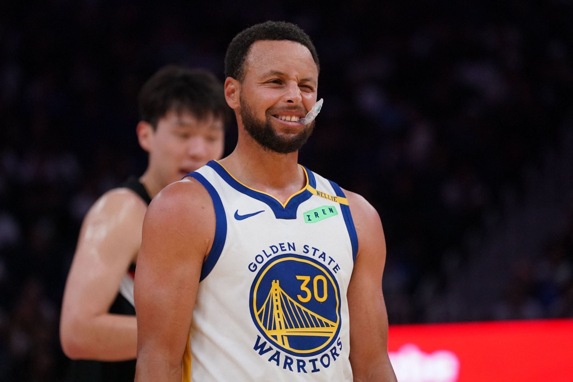 Steph Curry gives his opponents the "Night Night" celebration - Image Source: IMAGN.