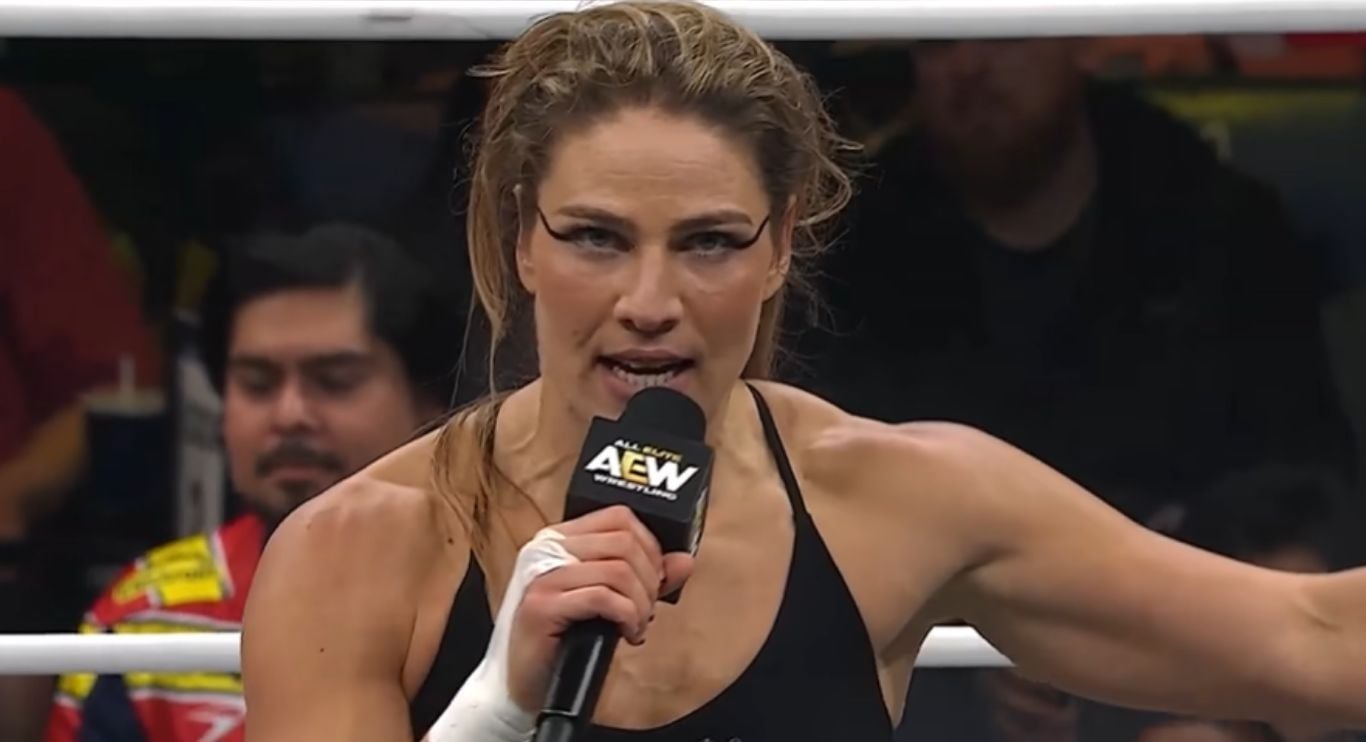 ''Saw my life flash before my eyes' - Female AEW star reacts to getting chopped by Marina Shafir