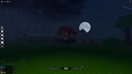 The Radiant Forest Biome can only be activated at night (Image via Roblox)
