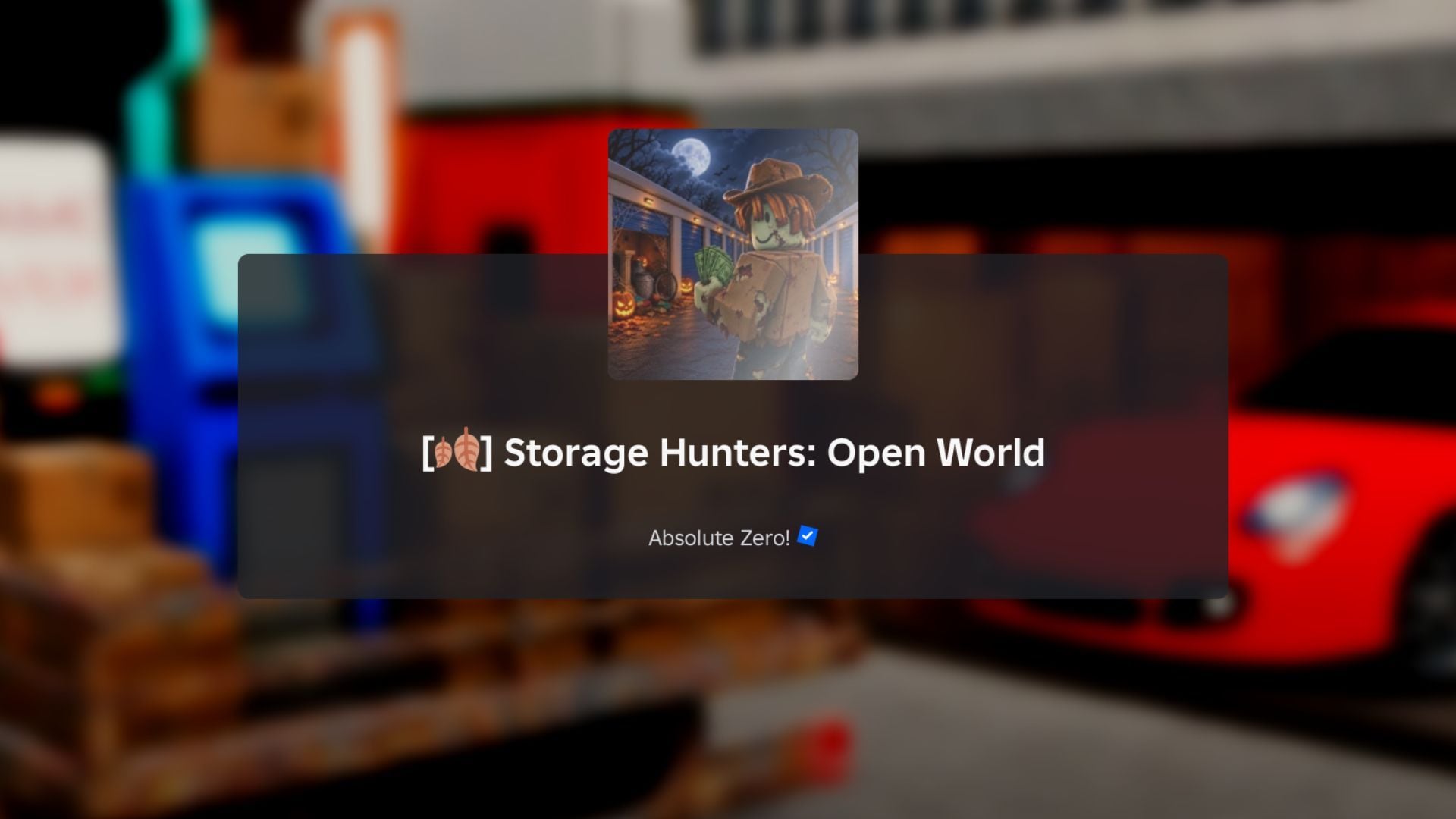 Storage Hunters: Open World Halloween Event update patch notes