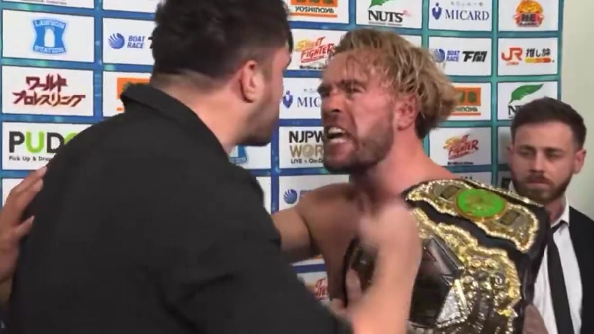 "He doesn't give a f*ck," "You f*cked up" - Will Ospreay involved in heated backstage confrontation