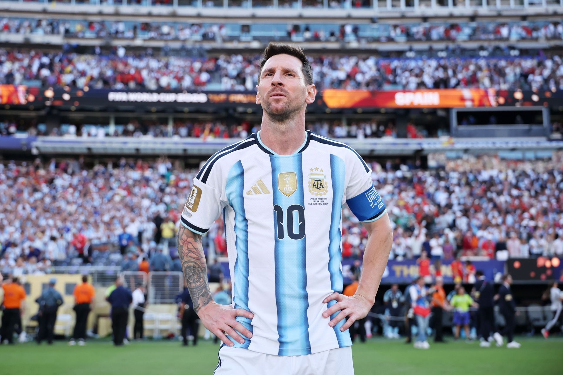 Barcelona and Argentina hero Lionel Messi responds when asked to pick 2 best goals from his career