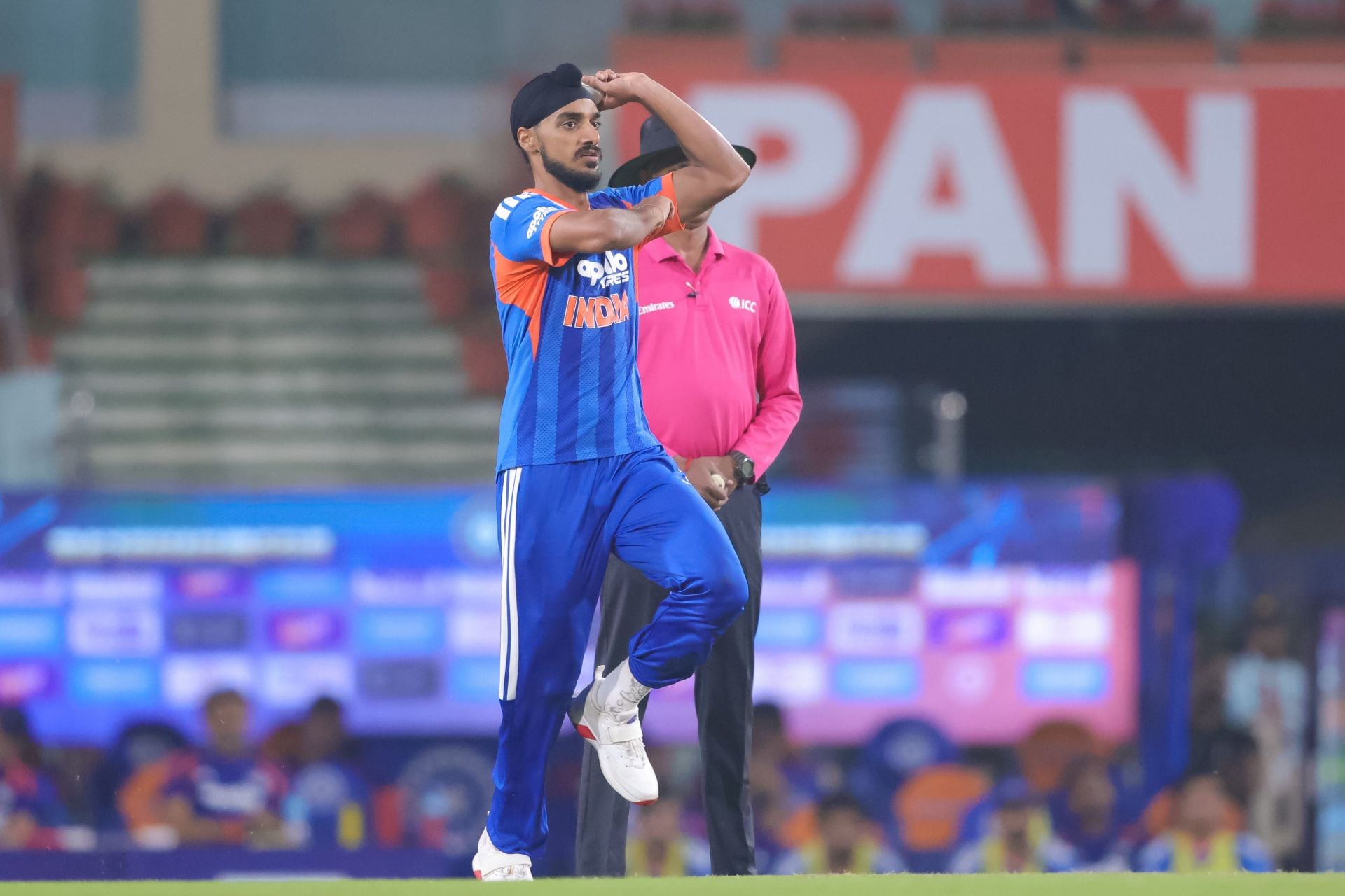Arshdeep Singh gives India key breakthrough by dismissing Rovman Powell for 24 in IND vs WI 2026 4th T20I