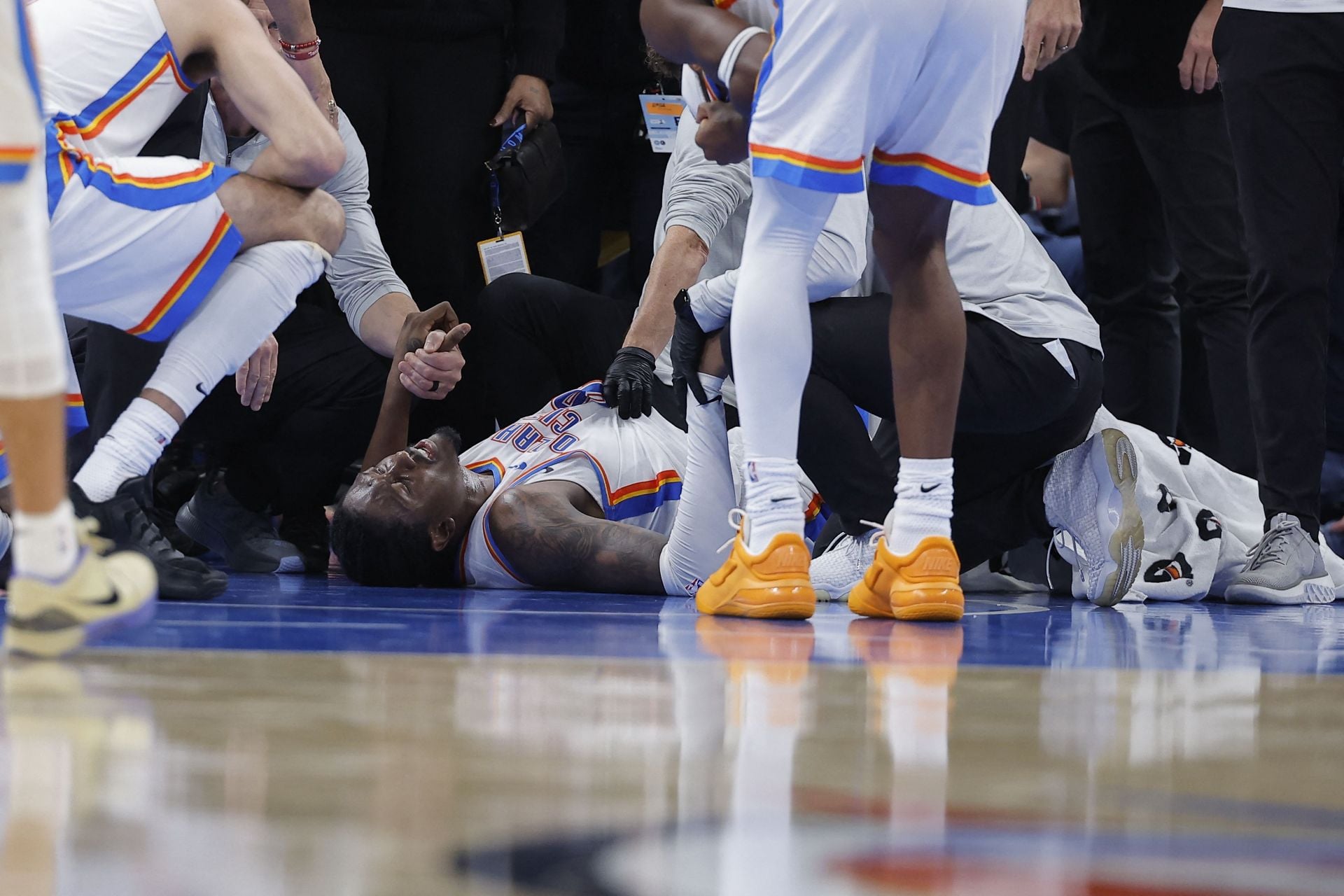 'Might Have Just Broken His Leg': NBA Fans Devastated As Jalen Williams Goes Down With Potential Ankle Dislocation and Fracture