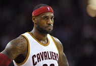 LeBron James averaged 27.2 points, 7.3 rebounds and 7.3 assists for the Cavaliers- Source: Imagn