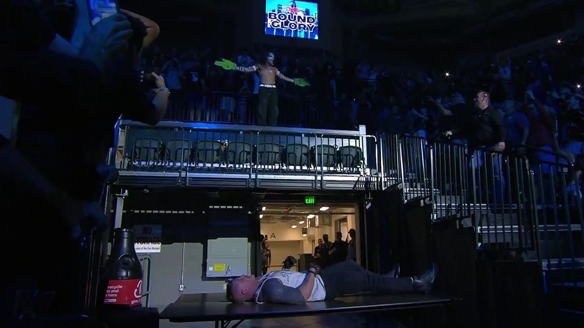 Forever The Enigma: Jeff Hardy Pulls Off Insane Swanton Bomb At 49-Years-Old