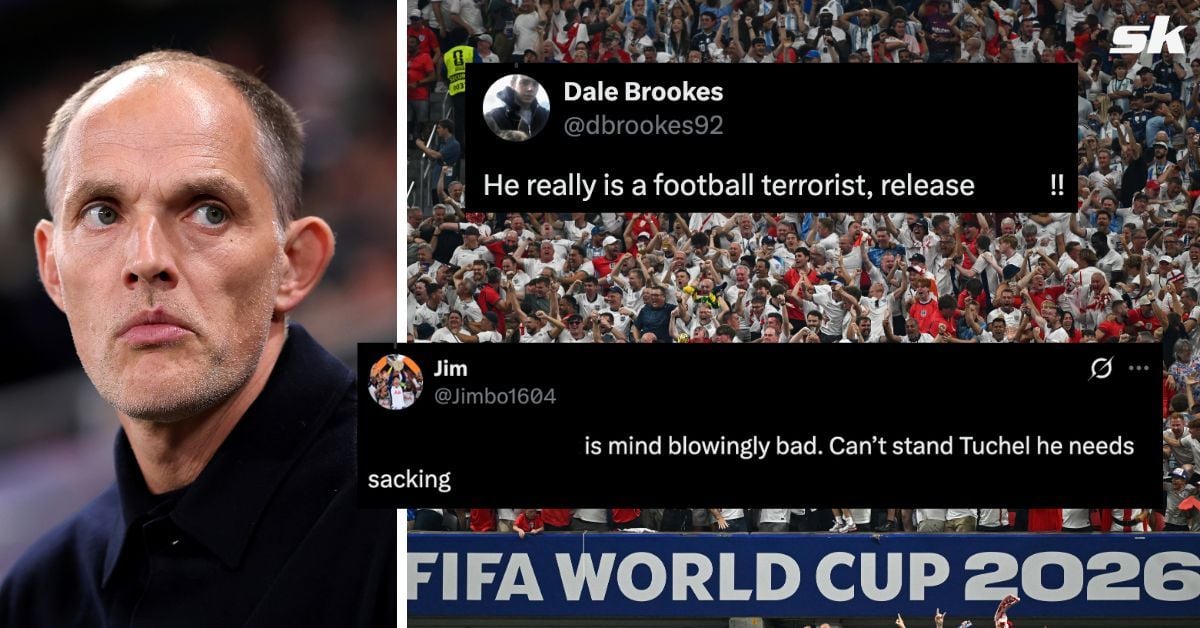“He really is a football terrorist”, “Needs sacking” - England fans angry at Tuchel for not including 27-year-old in line-up vs Croatia