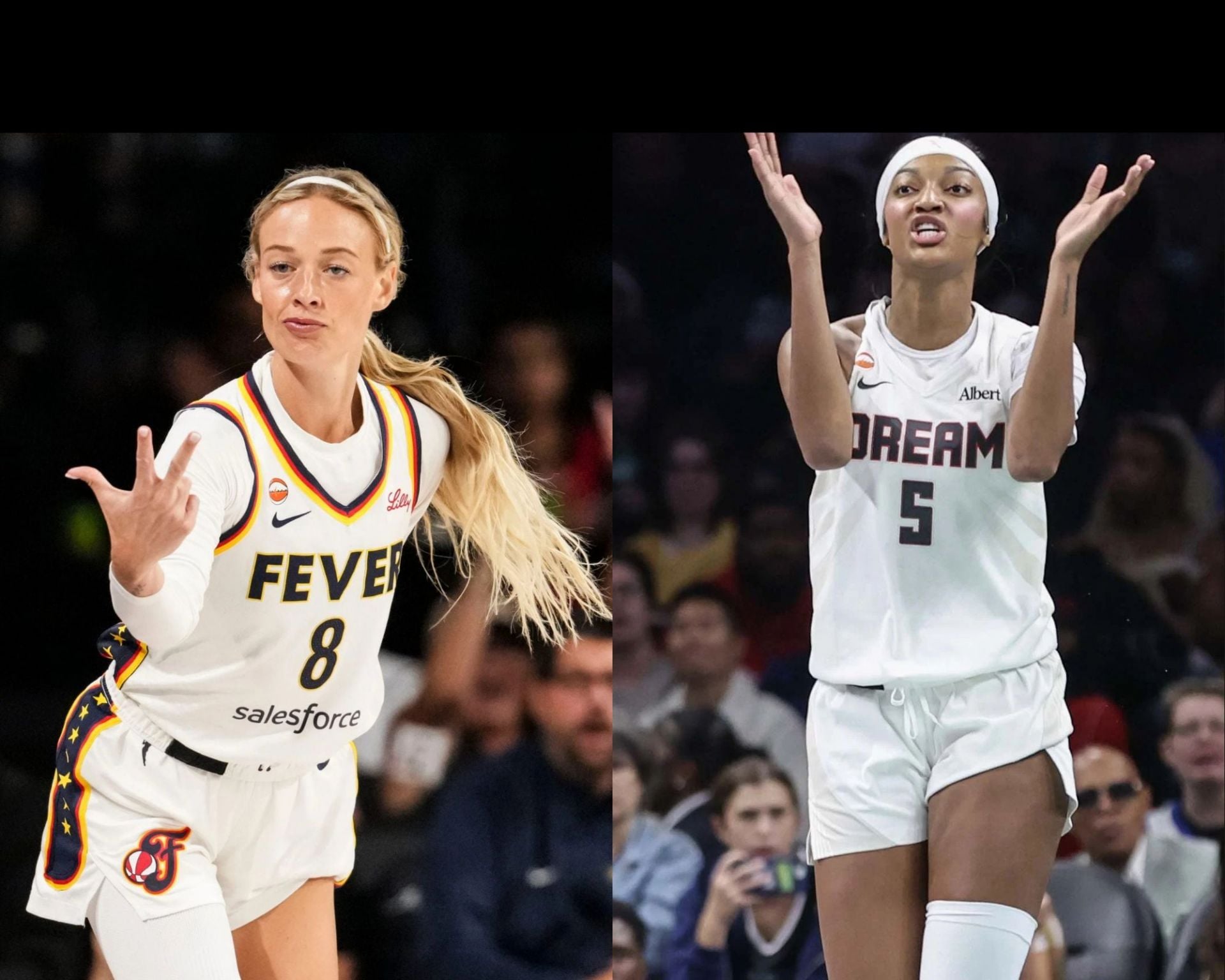 "Is that not weird?" - Sophie Cunningham Points Out Referee's Inconsistency In Calling Foul Calls Against Angel Reese vs Liberty