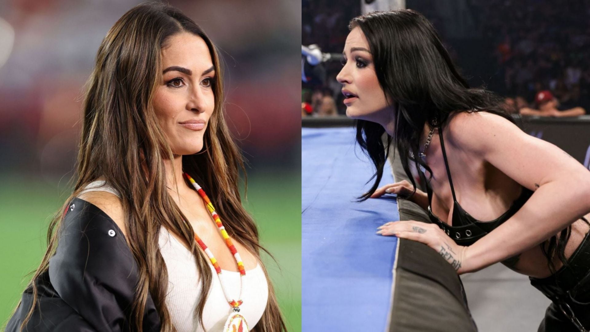 Paige Reacts After Breaking Nikki Bella’s Earring on WWE SmackDown
