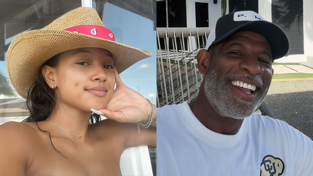 Deion Sanders' GF Karrueche Tran poses in chocolate brown bikini at Coach Prime's $5,950,000 Virgin Islands beachfront villa