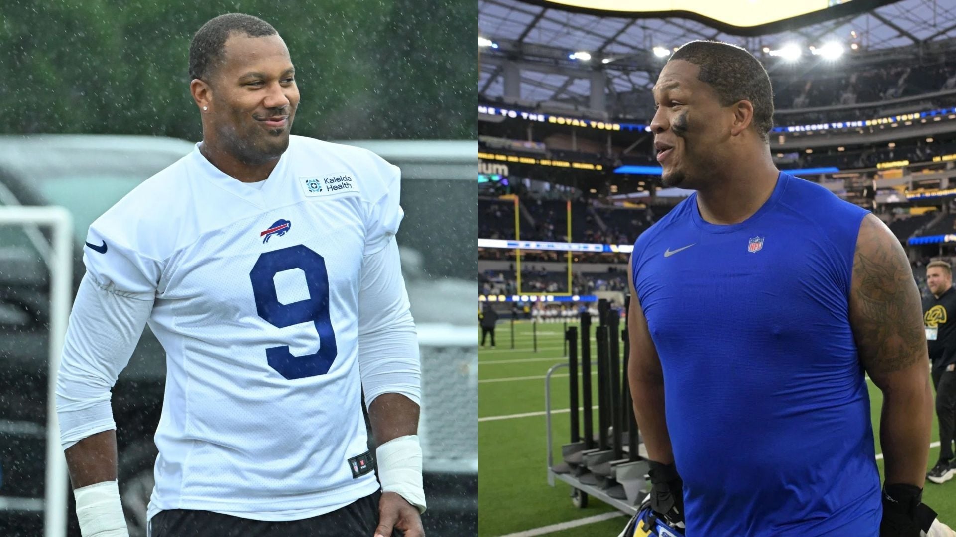 “Suspended longer for punching a man than a woman”: NFL fans question Rams’ Alaric Jackson's punishment for hitting Bradley Chubb